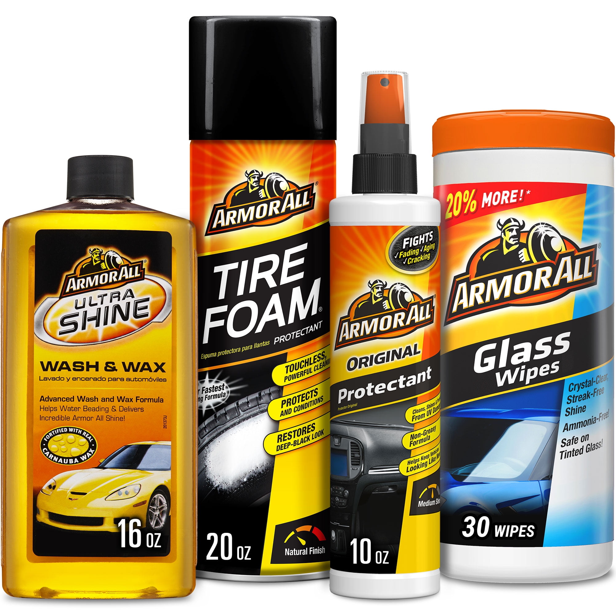 Armor All Original Protectant Sponge Cleans & Protects Your Car Interior 6-Pack 