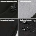 thumbnail image 3 of Waterproof Fleece Lined Hood, 3-in-1 Windproof Full Cover Hood Hat,Winter Windproof Full Cover Ski Mask, for Outdoor Sports, Warm Adjustable Winter Hat, 3 of 7