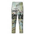 thumbnail image 2 of Gukieu I Haven't Been Everywhere But Its On My List Print Youth Home Trousers, Elastic Waistband with Pockets for Home and Outing, Suitable for Children Aged 5-16-Small, 2 of 6
