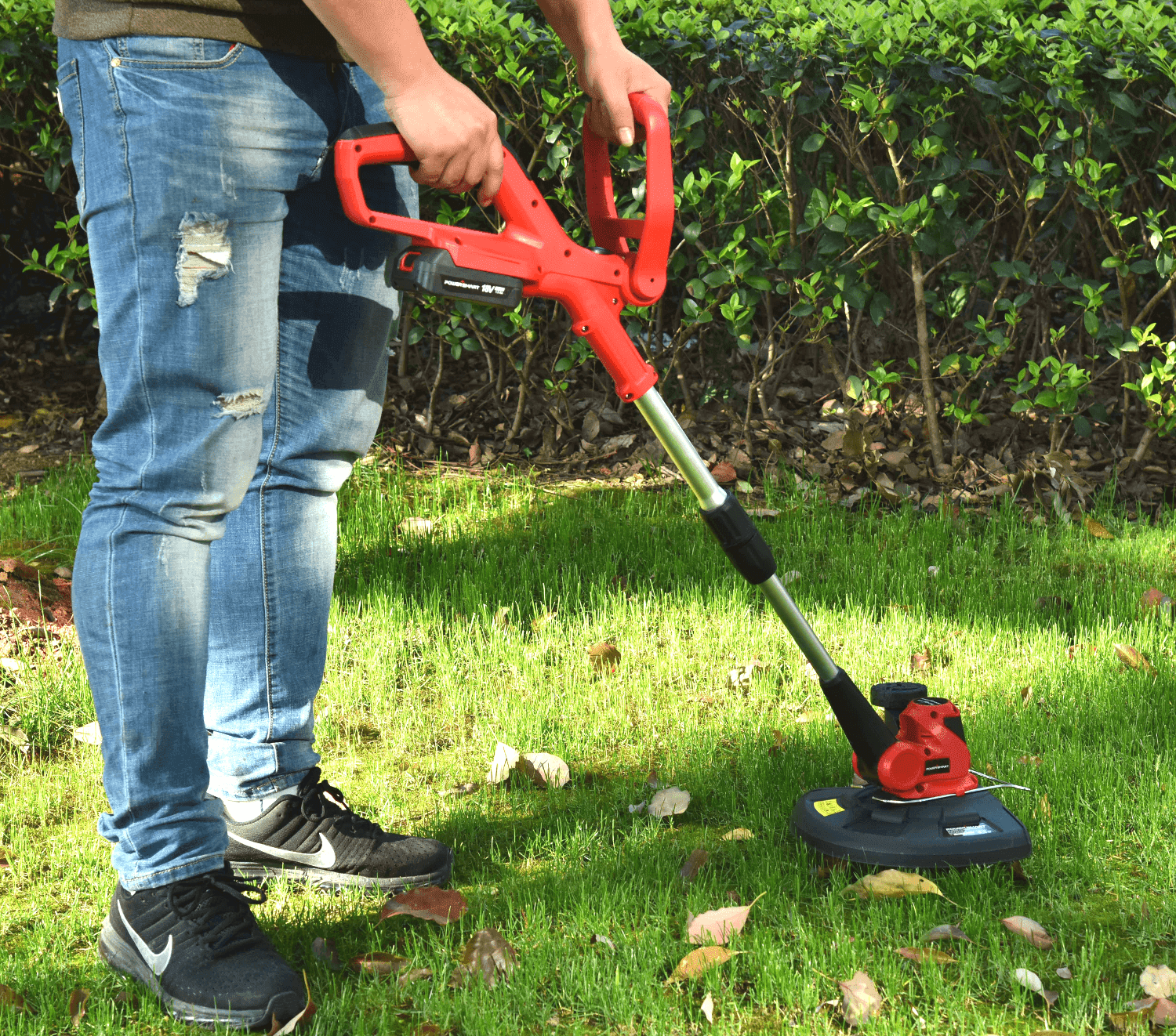 powersmart cordless string trimmer