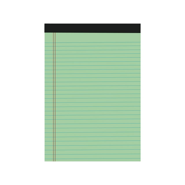 WRKEKC Liquidation Cahier A4 Détachable Ensemble de 4 - Bloc-Notes de 100 Pages Ligné à l'Horizontale avec Reliure Rabattable, Papier Épais Mémo Planificateurs (29.6x12.7cm)