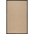 thumbnail image 1 of Nuloom 2'6 x 8' Machine Woven Orsay Sisal Rug in Black, 1 of 5
