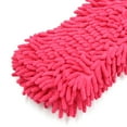 thumbnail image 5 of Fuchsia Microfiber Chenille Car Wash Sponge Care Washing Brush Pad, 5 of 5