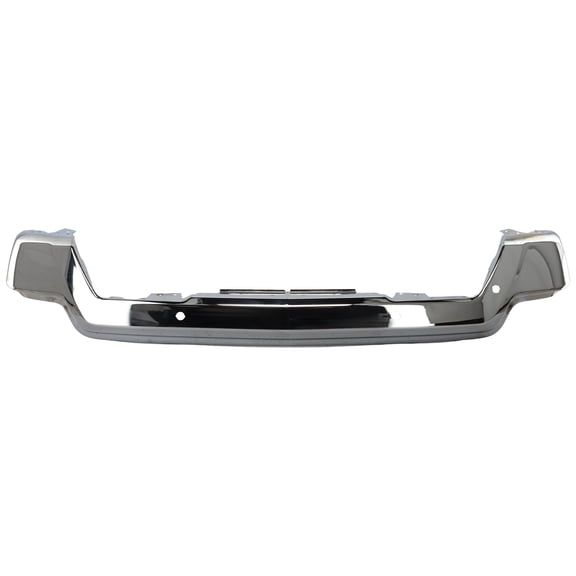 Front Bumper Chrome For Models with Parking Aid Sensor for 2022-2025 Chevy Silverado 1500 LTZ 6 Cyl 3.0L