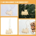 thumbnail image 3 of Adornos de tren de madera, colgantes de cabeza de tren de madera en blanco, rebanadas artesanales de tren de madera, 10 Uds., 3 of 7
