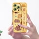 thumbnail image 5 of Deluxe Case Applicable Iphone 15 14 13 12 11 Pro Max X XR Xs 78 Soft Silicone Cell Phone Anti-fall Plaid Kitty Protective Cover, 5 of 5