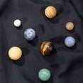 thumbnail image 5 of Natural Gemstone Eight Planets of the Solar System Display Decorations Round Ball Energy Stone Gift Box: 230x50x30mm Beads: 12~25mm 8pcs/box, 5 of 6