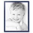 thumbnail image 2 of ArtToFrames 28" x 35" Navy Blue Picture Frame, 28x35 inch Blue Wood Poster Frame (WOM-4603),  Pack, 2 of 8