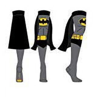Batman Suit Up Over the Knee Costume Cape Sock