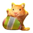 thumbnail image 3 of Juguete de huevo de conejito con llavero, conejito de Pascua, peluches, recuerdo de fiesta de Pascua Raya, 3 of 9