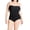 Black, variant on InstantFigure Bandeau Brief Bodysuit Shapewear Slim Fit WBS012
