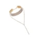 thumbnail image 2 of Sonducket Gargantilla, collar, accesorio de moda delicado, adorno para ropa, decoración colgante, collares para mujer, joyería para niña para Ropa, zapatos y accesorios Miscelánea Dorado, 2 of 6