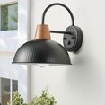 thumbnail image 3 of Aiwen Industrial Classic Metal Black Wall Sconce Modern Home Wall Lamp, 3 of 10