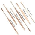 thumbnail image 2 of 6PCS Ear Pick Stainless Steel Portable Ear Care Set Ear Cleaning Tool, 2 of 10