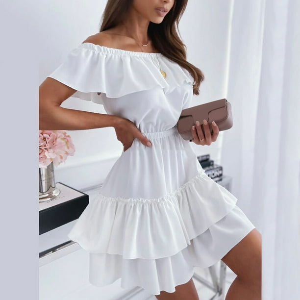 Young Adult Women's White Dresses Under $50