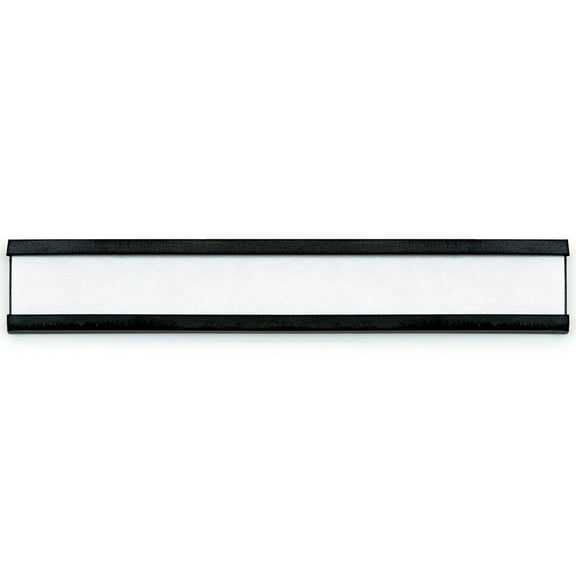 3/4"H x 3"L Magnetic "C" Channel Label Holder, 25/Pk