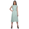 thumbnail image 1 of Moomaya Robe Kurti Sans Manches à Boutons Imprimée avec Poche Chemise Décontractée de Travail, 1 of 4