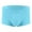 Sky Blue, variant on Xunlbb Mens Underwear Men's Solid Color Mid Waist Thread Breathable Underwear on Clearance