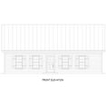 thumbnail image 2 of 763-10402: Traditional Country 2 Bed, 2 Bath Luxury Home Plan, 0 Sq Ft: Full Blueprints with License to Build by Home Plan Marketplace - Lesuto, 2 of 6