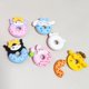 thumbnail image 3 of RuunJoy-Borrador de goma Sanrio Kawaii Donut, 48 Uds., Anime Kuromi Melody Kt, borrador dimensional 3D, papelería, regalo de Navidad, 3 of 4