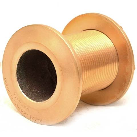 Groco Boat Thru Hull Fitting TH150W | 1 1/2 Inch Bronze