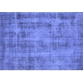 thumbnail image 1 of Ahgly Company Machine Washable Indoor Rectangle Oriental Blue Industrial Area Rugs, 3' x 5', 1 of 1