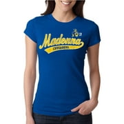 J2 Sport Madonna Crusaders NCAA Old School Sport Tail Junior T-shirt