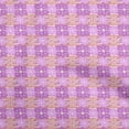 thumbnail image 1 of oneOone Rayon Purple Fabric Floral Sewing Craft Projects Fabric Prints By Yard 56 Inch Wide, 1 of 4