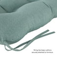 thumbnail image 3 of Greendale Home Fashions Outdoor Tufted 42'' x 21'' Chair Cushion, Set of 2, Seaglass, 3 of 8