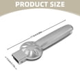thumbnail image 3 of pdqouc Clearance Chestnut Clip Multifunctional Chestnut Cutter Stainless Chestnut Opening Chestnut Clip Chestnut Opener Peeling Chestnut Artifact for Holiday Cooking Christmas, Silver, 3 of 9