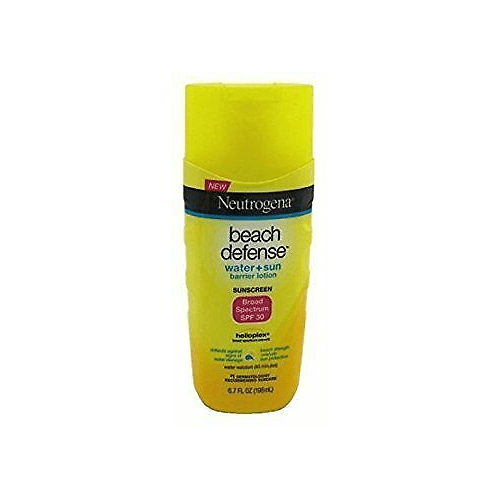Neutrogena Beach Defense Water + Sun Protection Lotion SPF30, 6.7oz, 2-Pack