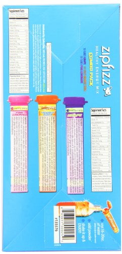 Zipfizz Healthy Energy Drink Mix, Variety Pack, 30 Tubes