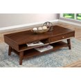 thumbnail image 2 of Alpine Furniture Flynn Table Basse 1 Tiroir en Noyer, 2 of 7