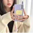 thumbnail image 7 of 3D Silicone Case Compatible with iPhone 11 Pro, Retro Classic Creative Soft Rubber Bumper Cover Cool Fun Protective Cute Case (Purple, iPhone 11 Pro), 7 of 7