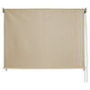 Keystone Fabrics 4' x 6' Cord Operated Outdoor Solar Shade, Snowmass
