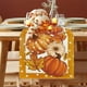 thumbnail image 1 of Thanksgiving Maple Leaf Pumpkin Turkey Pattern Table Flag Tablecloth Mat Party Table Decoration Table Flag 13x72in, 1 of 5