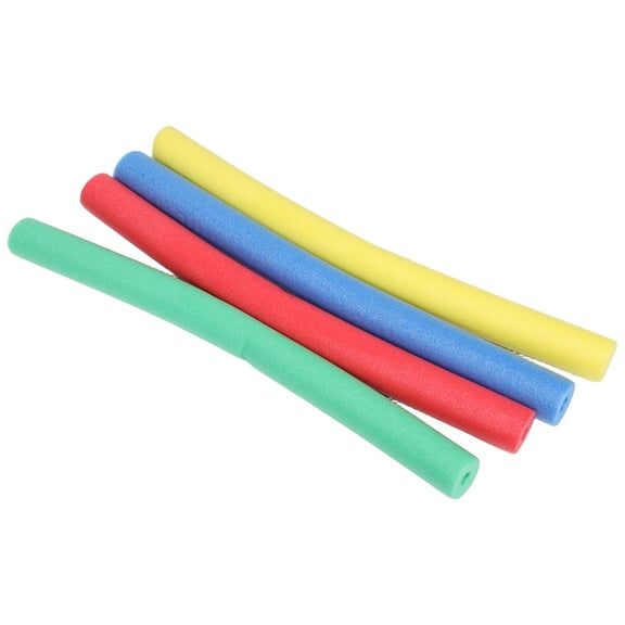 BESTYASH 4-Pack Pool Noodle Relay Sticks for Swimming Races - Sponge Noodles for Competitive