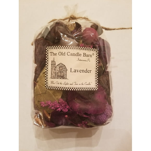 Old Candle Barn Lavender Potpourri - Perfect for Spring and Summer But Can Be Used All Year Long - Decoration or Bowl Filler