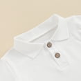 thumbnail image 5 of Bagilaanoe 2pcs Toddler Baby Boy Girl Shorts Set Short Sleeve Shirt Tops + Shorts 12M 18M 24M 3T 4T 5T Kids Casual Summer Clothes, 5 of 8