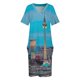 thumbnail image 4 of Berlin Skyline Vestido suelto con bolsillo Vestidos casuales vestidos de mujer para ocasis especiales, 4 of 7