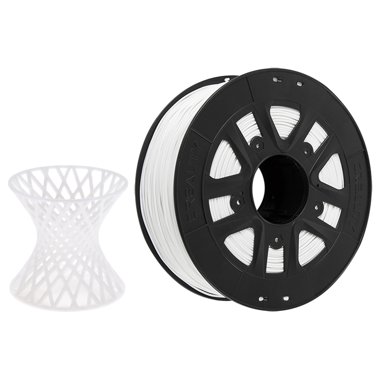WHITE WYZworks 3D Printer Premium TPU SOFT FLEXIBLE Filament 1.75mm 1kg/2.2lb 