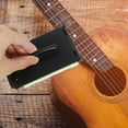 thumbnail image 2 of LEORX Guitar Tool String Scrubber Light Brown ABS 1Pack for Electric Guitar Maintenance, 2 of 8