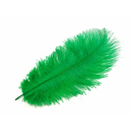 Pink Ostrich Feathers - 10 Pieces - 8-10