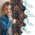 thumbnail image 3 of Pioneer Flower Floral Print Pattern Teens Curtains,Teens Insulated Curtains Set Of 2,Bedroom Essentials,Toddler Room Decor 42"x63", 3 of 5