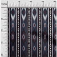 thumbnail image 1 of oneOone Polyester Lycra Fabric Stripe & Geometric Ikat Print Fabric BTY 56 Inch Wide, 1 of 4