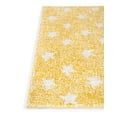 thumbnail image 4 of Unique Loom Whimsy Kids Collection Area Rug - Stars (2' 2" x 3' 1" Rectangle Soft Yellow/Ivory), 4 of 9