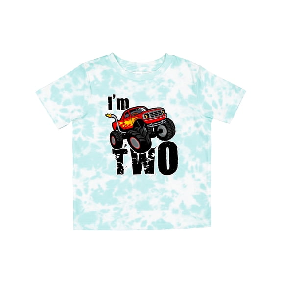 Inktastic 2nd Birthday Monster Truck Boys or Girls Toddler T-Shirt