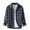 #08, variant on Pisexur Mens Plaid Shacket Jacket Fashion Flannel Plaid Shirts Casual Loose Oversized Sweatshirt Pullover Tops Lapel Button Down Formal Business Dress Shirts M-3XL