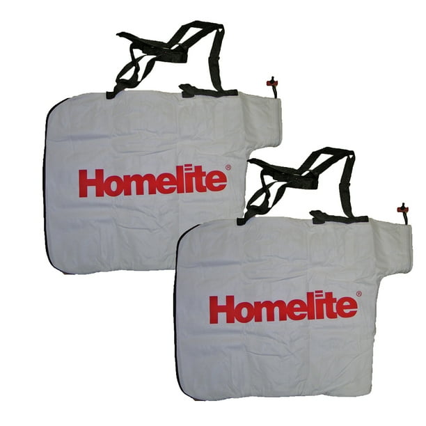 Homelite blower vac bag deals