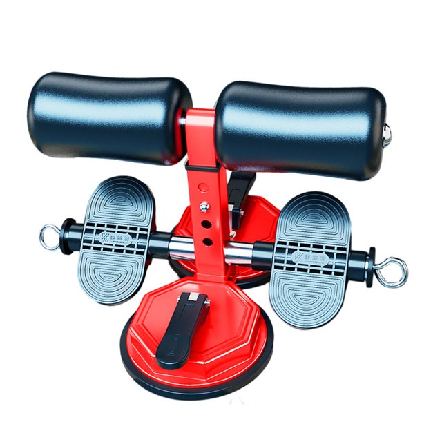 Barra de asistencia para sentarse perfecl Dispositivo auxiliar para sentarse Fitness con 2 ventosas fuertes Rojo